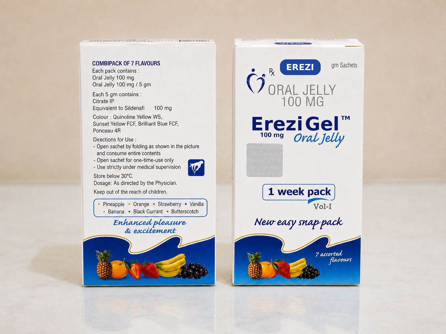 Erezi Gel – 7 aromi fruttati